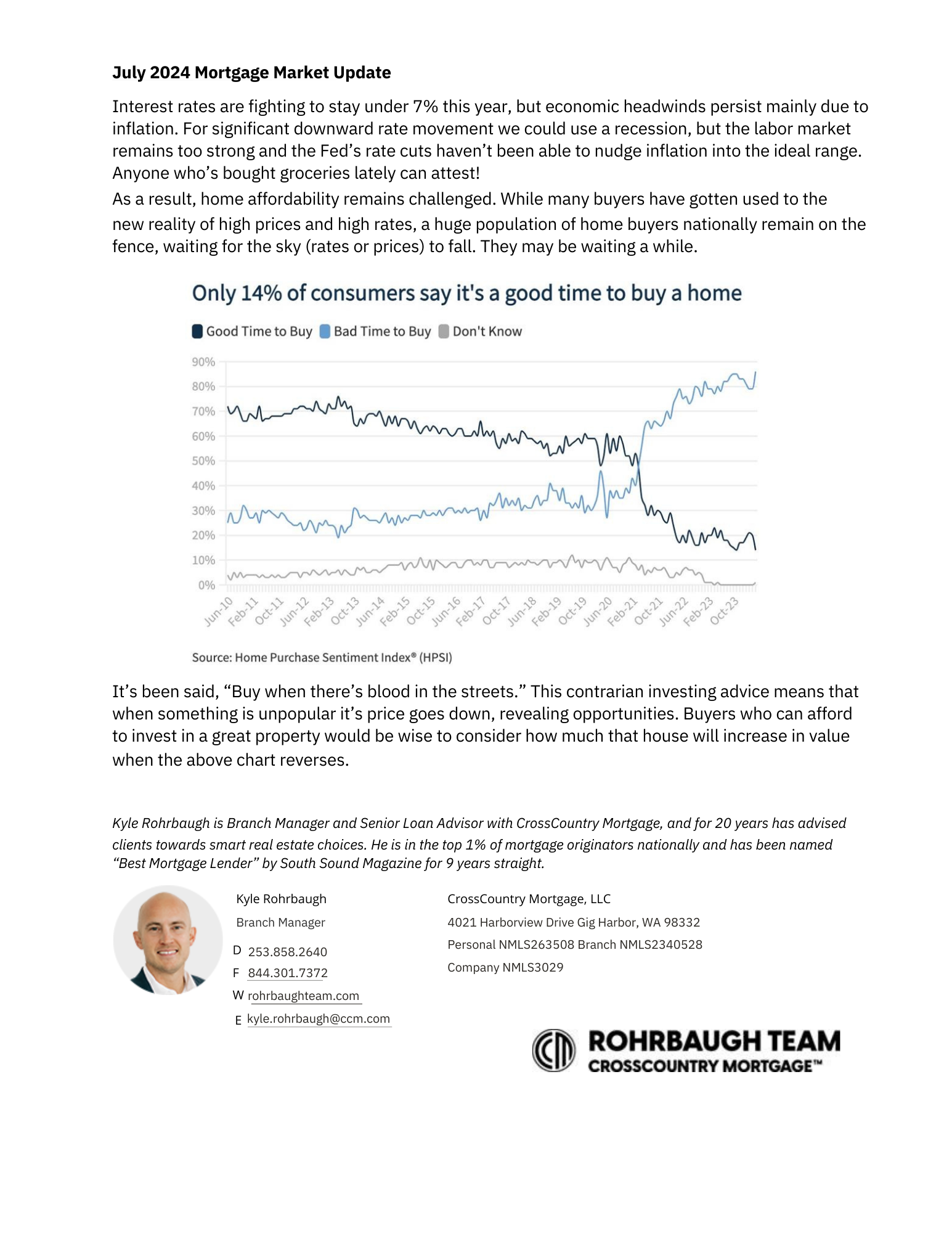 Mortgage Rates Update